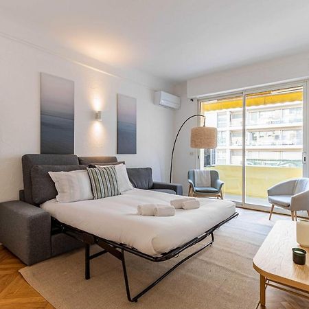 Renovated Apartment 80M2 6P 2Br - Cannes Palm Beach Bagian luar foto