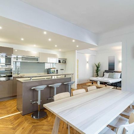 Renovated Apartment 80M2 6P 2Br - Cannes Palm Beach Bagian luar foto