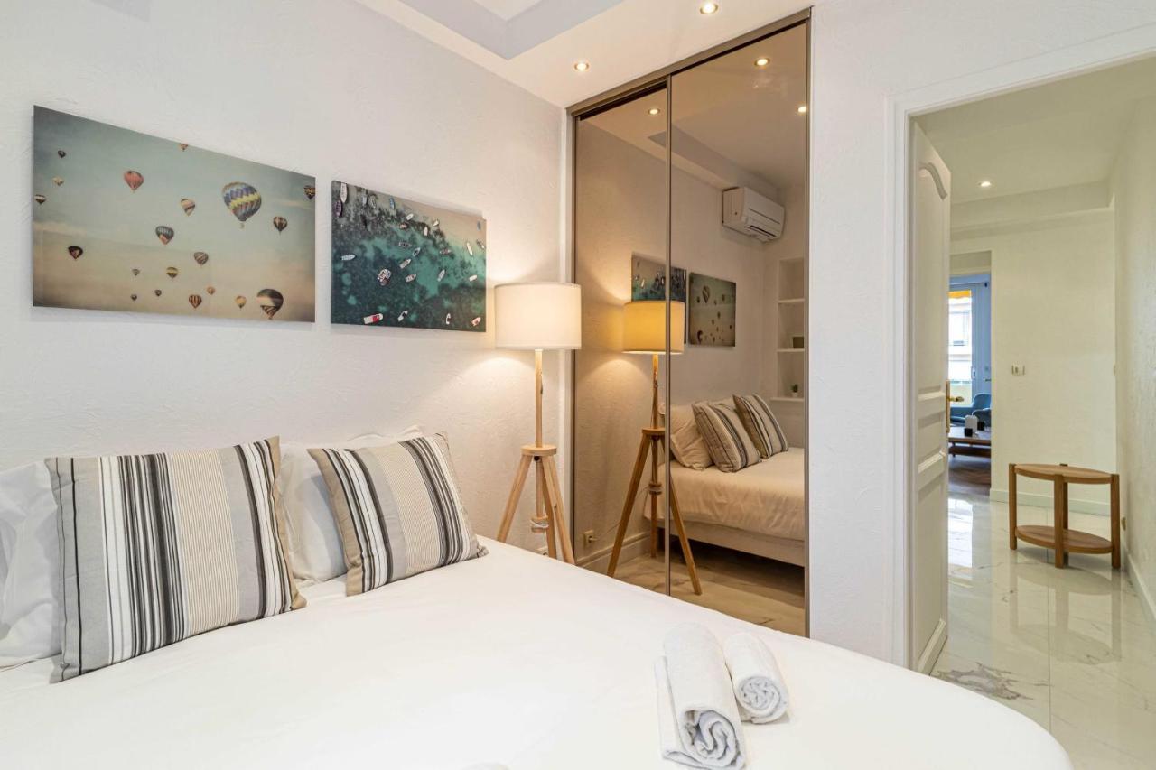 Renovated Apartment 80M2 6P 2Br - Cannes Palm Beach Bagian luar foto