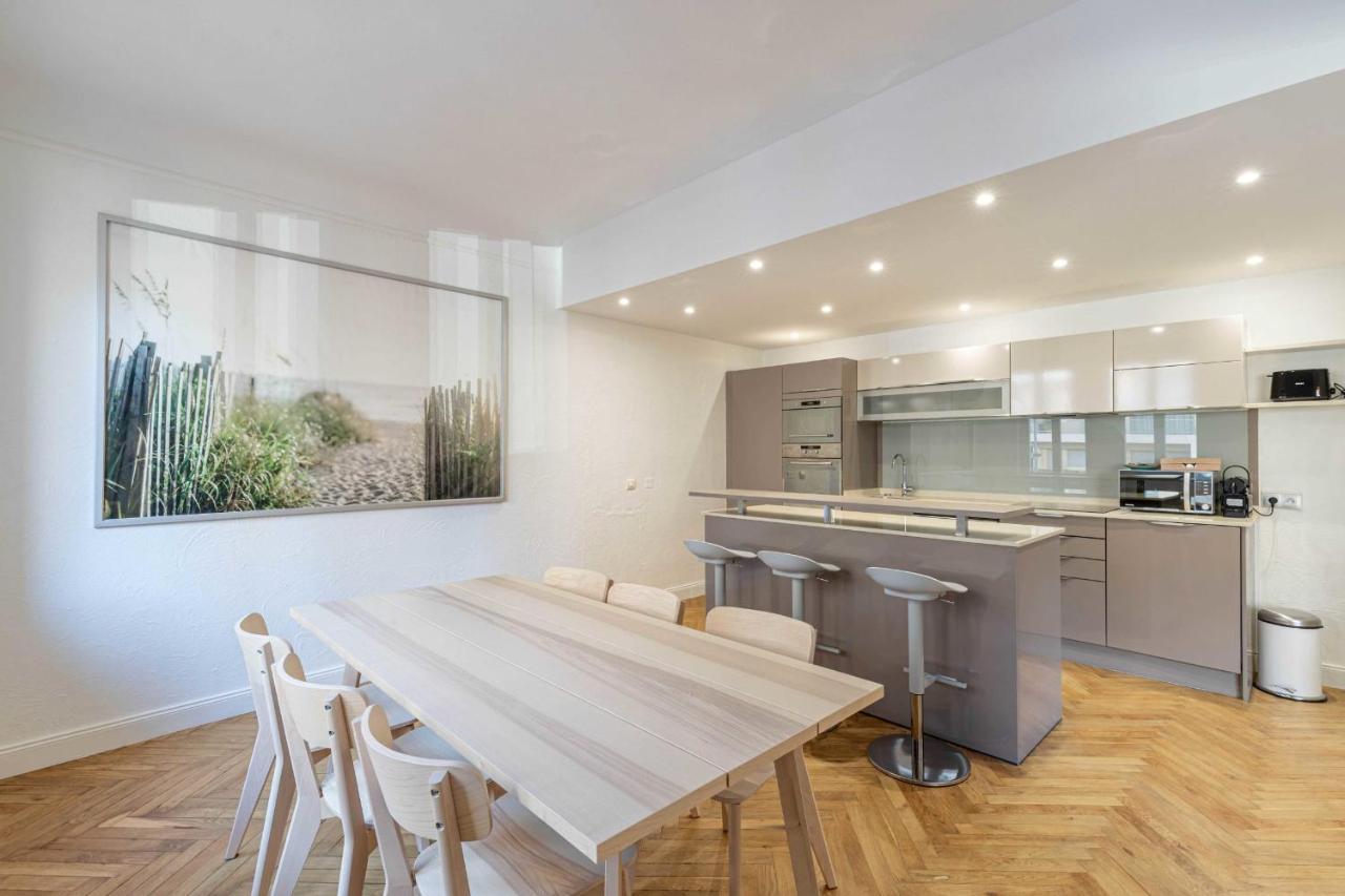 Renovated Apartment 80M2 6P 2Br - Cannes Palm Beach Bagian luar foto