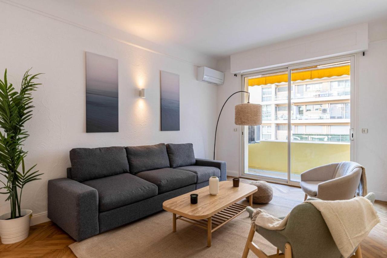 Renovated Apartment 80M2 6P 2Br - Cannes Palm Beach Bagian luar foto