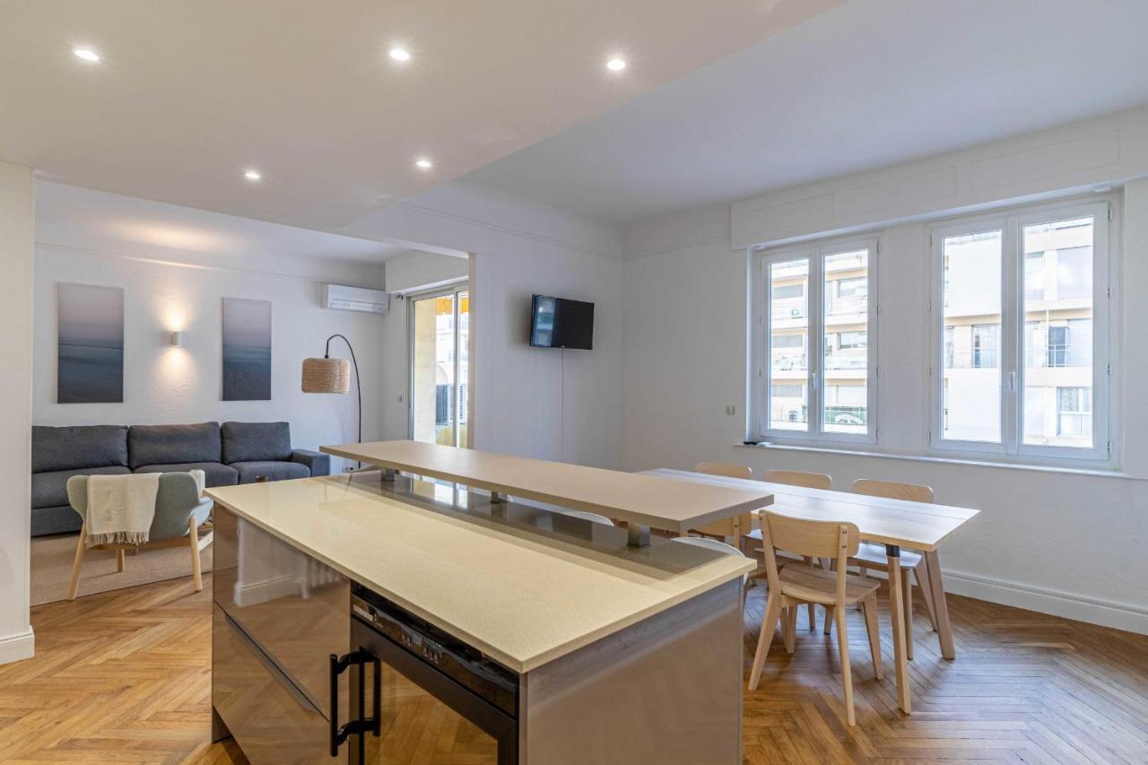 Renovated Apartment 80M2 6P 2Br - Cannes Palm Beach Bagian luar foto